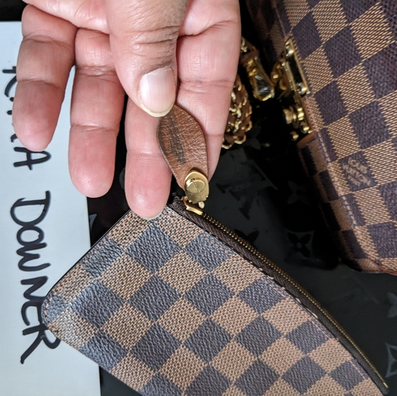 Louis Vuitton ascot wallet clutch with chain strap incert - Picture 11 of 17